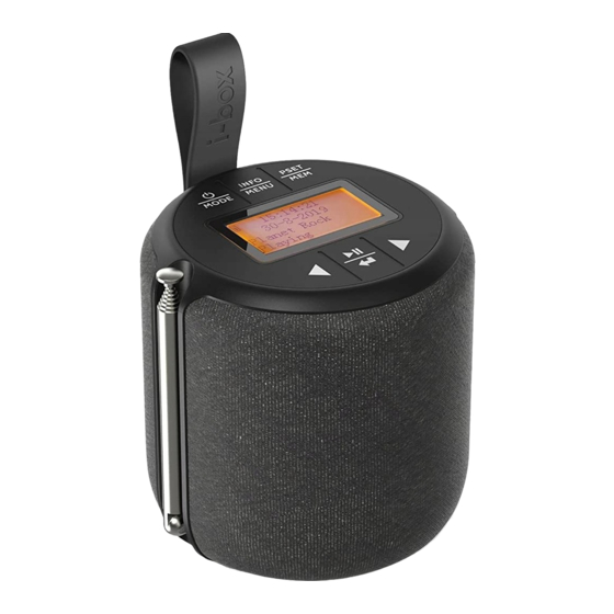 i-box Barrel Portable Bluetooth Radio Manuals