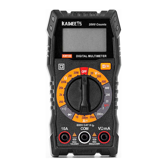 Kaiweets KM100 Manual