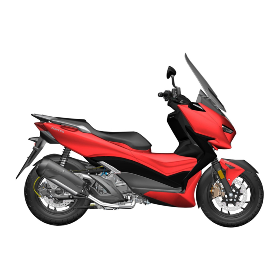 TAYO Zontes ZT125-M 2022 Maintenance Manual