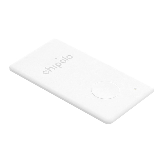 Chipolo CARD Instruction Manual