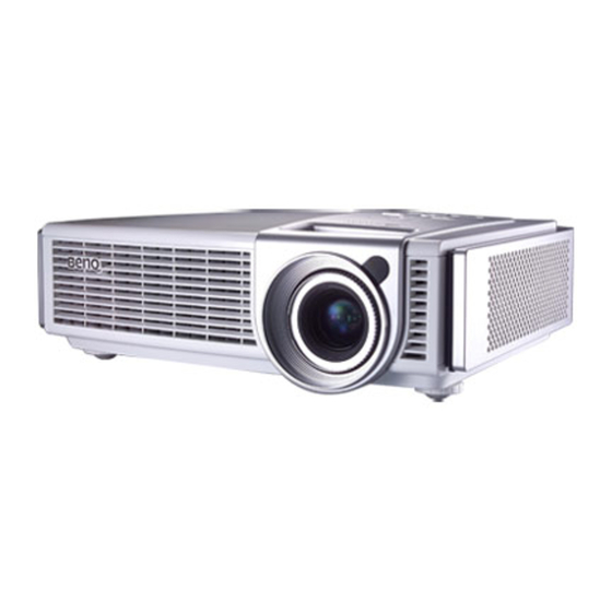 BenQ PE7700 Ceiling Mounting Manual