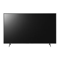 Sony Bravia FW-43BZ35J Reference Manual