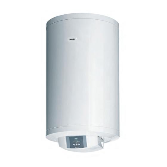 Gorenje GBU 50 EDD/V9 Manual