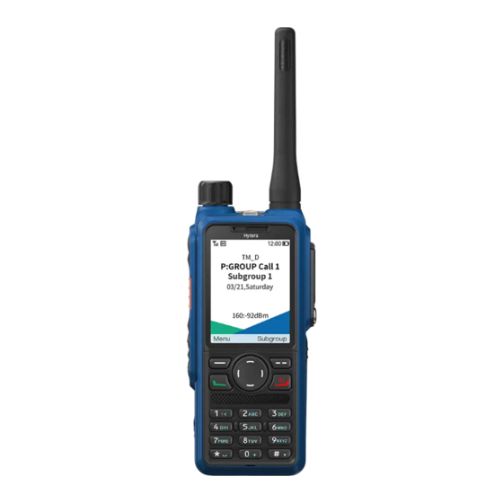 Hytera HP79XEx User Manual
