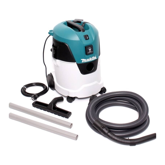 Makita VC2512L Wet/Dry Vacuum Cleaner Manuals