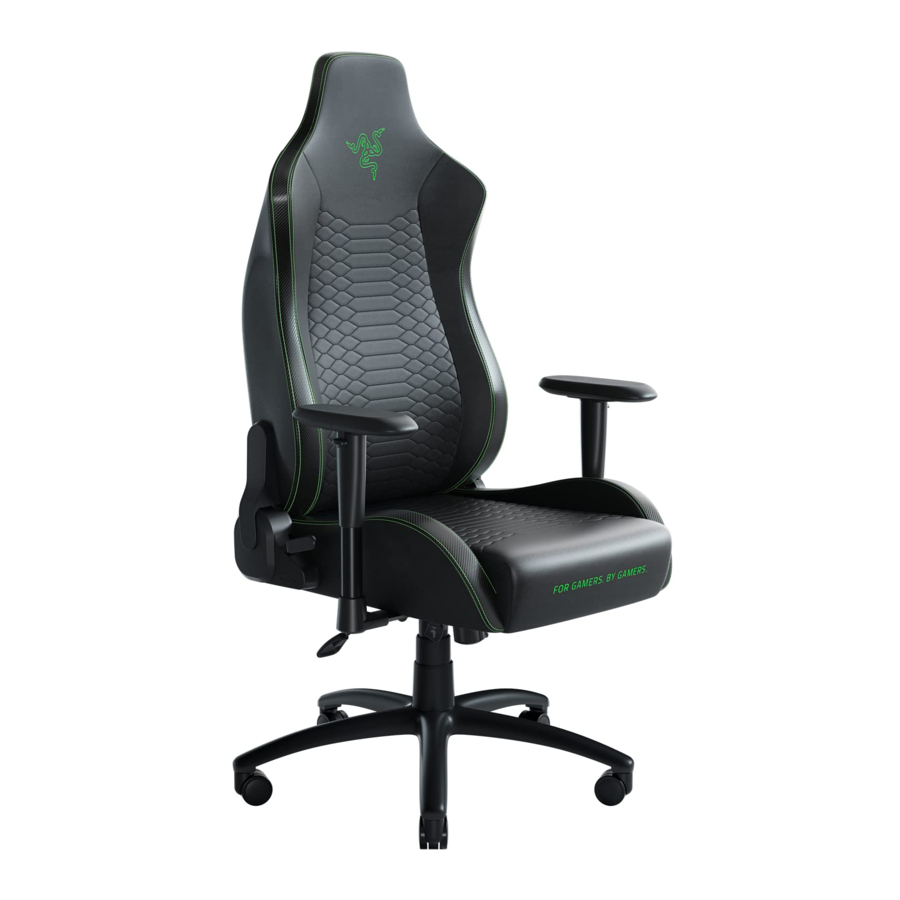 Razer ISKUR X XL - Chair Manual