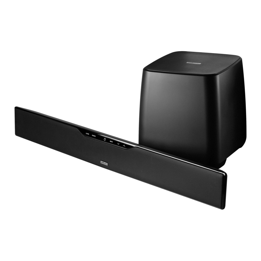 Polk Audio SURROUNDBAR 6000 Manual