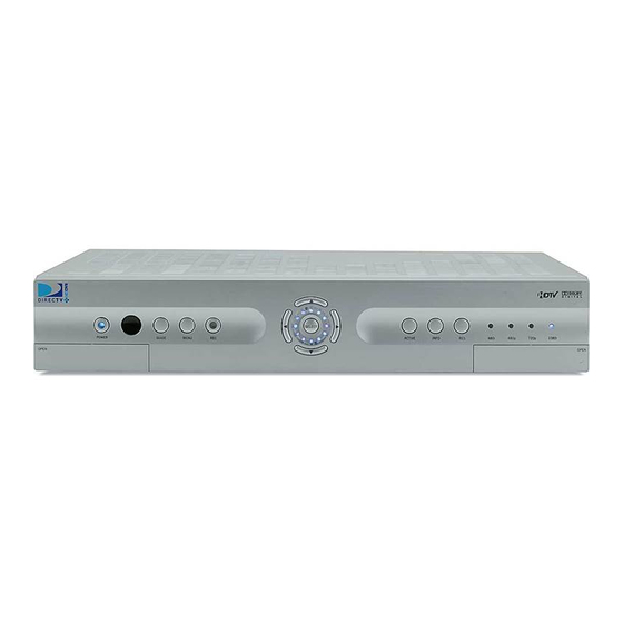 DirecTV HD DVR Quick Start Manual