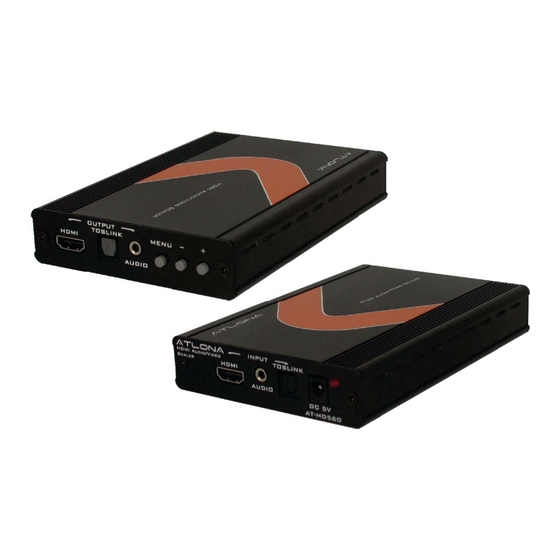 Atlona AT-HD560 User Manual
