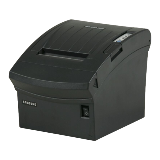 BIXOLON SRP-350plus Windows Driver Manual