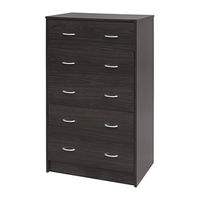 Living & Co MADRID 5 DRAWER TALLBOY Assembly Instruction Manual