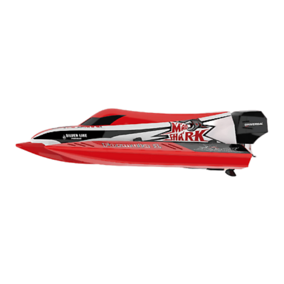 Bancroft MAD SHARK V2 RTR MINI EP F1 SPEED BOAT Instruction Manual