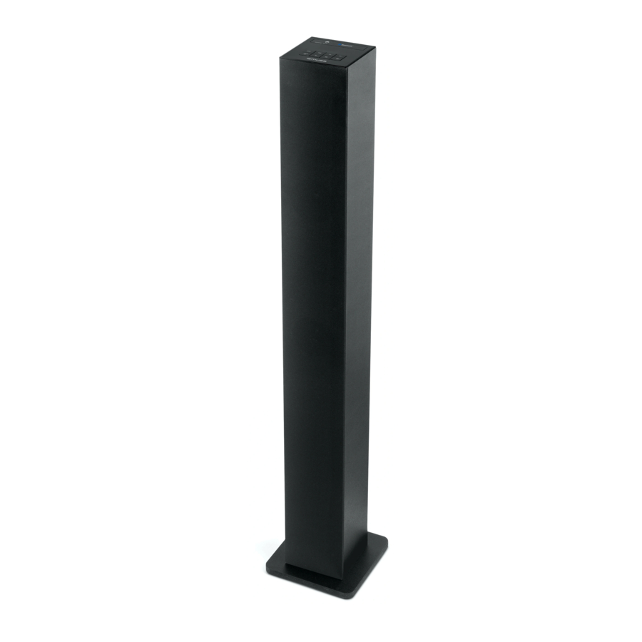 User Manuals: Muse M-1050 BT Bluetooth Tower Speaker