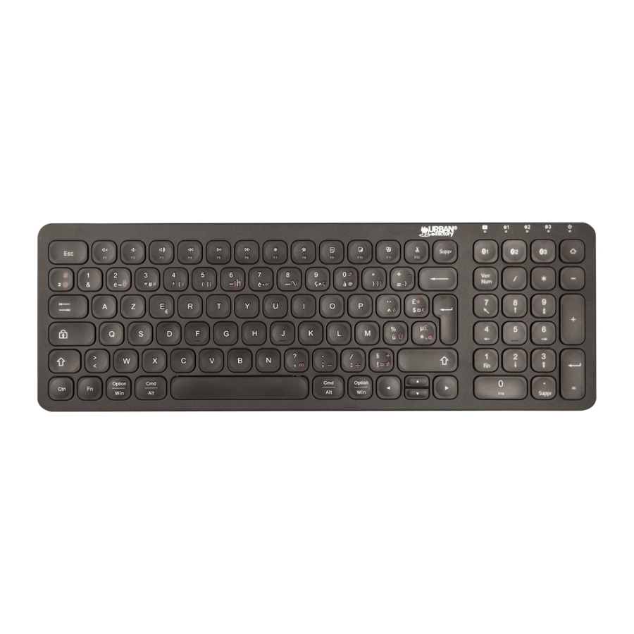 User Manuals: Urban Factory ONLEE BBK01UF Keyboard