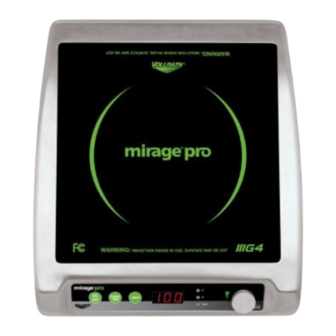 Vollrath mirage pro 59500P Operator's Manual