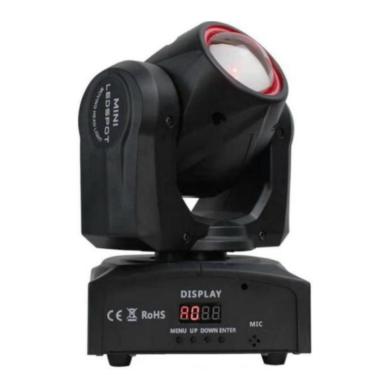 BoomToneDJ Maxi Beam 60 User Manual