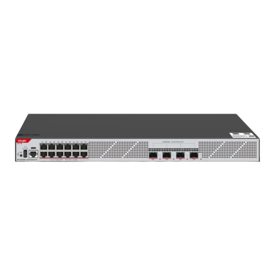 Ruijie RG-S5350-E Series Hardware  Installation And Reference Manual