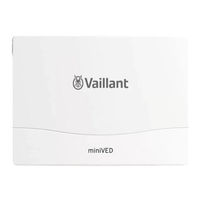 Vaillant miniVED VED H 6/3 Operating Instructions Manual