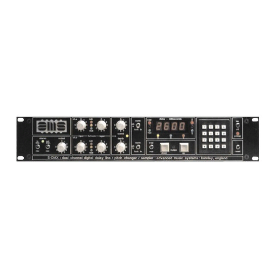 AMS Neve S - DMX Manuals