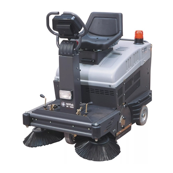 Nilfisk-Advance SR 1005P Instruction Manual For Use And Maintenance