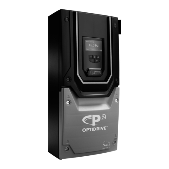 Invertek Optidrive P2 series Installation & Operating Instructions Manual