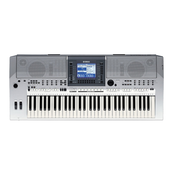 Yamaha Portatone PSR-S900 Service Manual