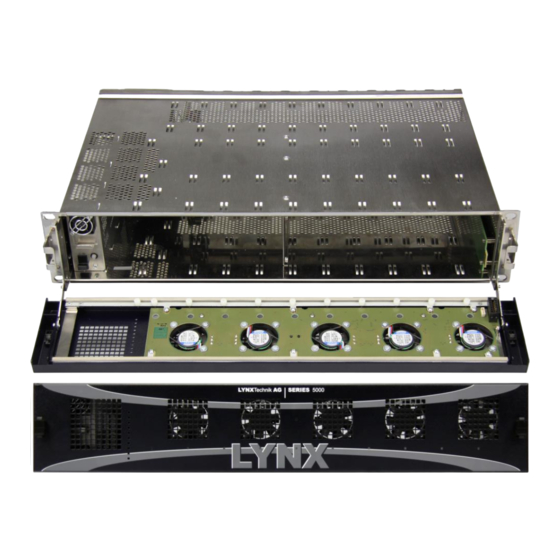 Lynx 5000 Series Manuals