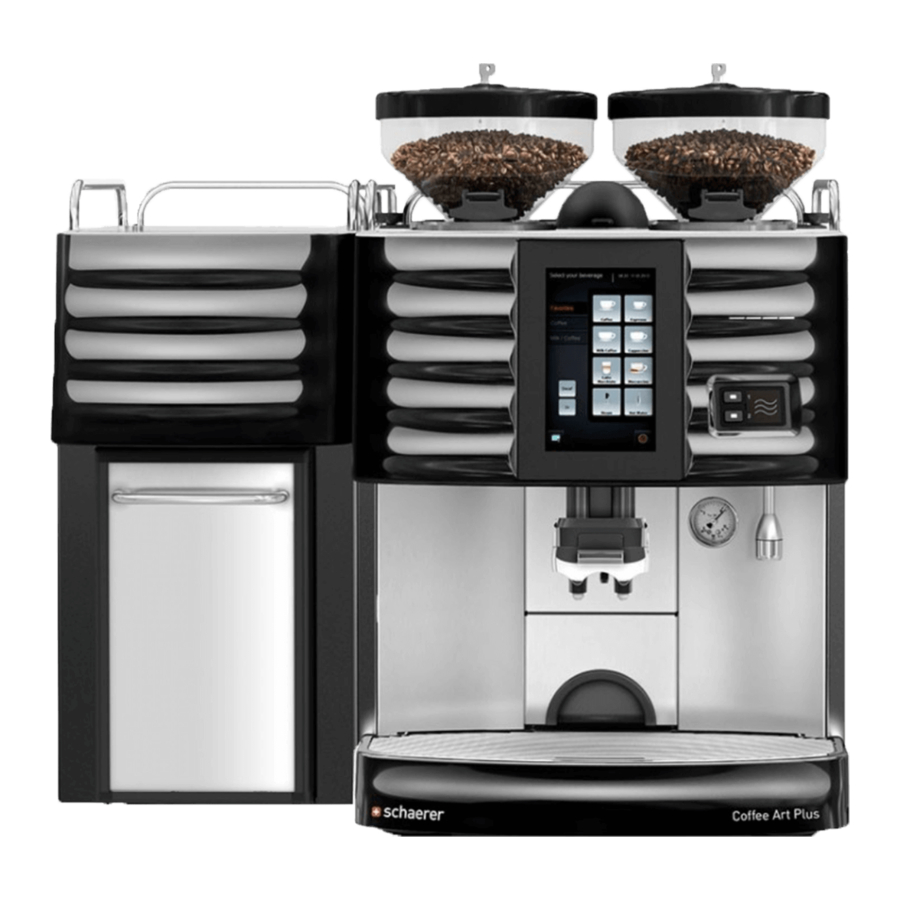 Schaerer Coffee Art Plus Touch Daily Cleaning Instructions