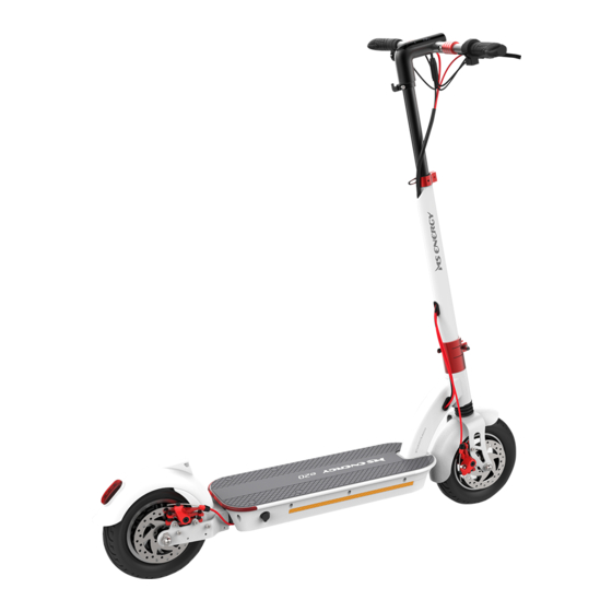 MS ENERGY e-scooter e20 Manual