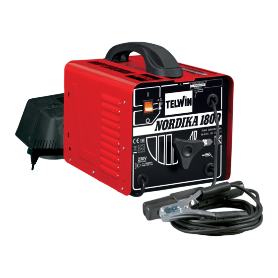 Telwin NORDIKA 1800 Instruction Manual