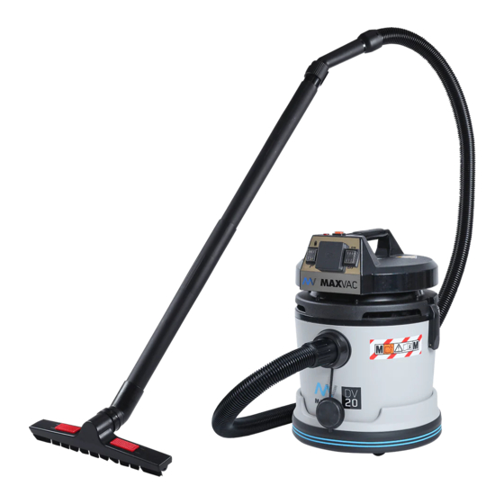 MaxVac DV20-MB Instruction Manual