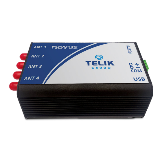 Novus TELIK GARDO Manuals