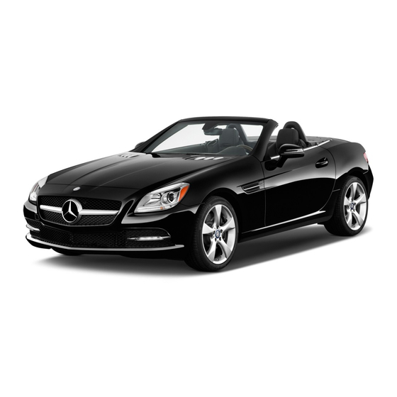 Mercedes-Benz SLK 2014 Operator's Manual