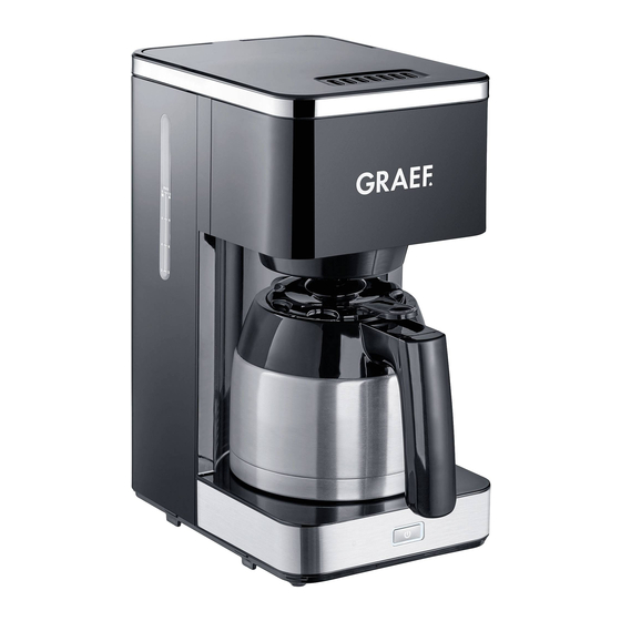 Graef FK 412 Operating Instructions Manual