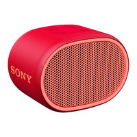 Sony SRS-XB01 User Manual