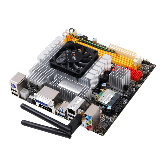Zotac M880G-ITX series User Manual