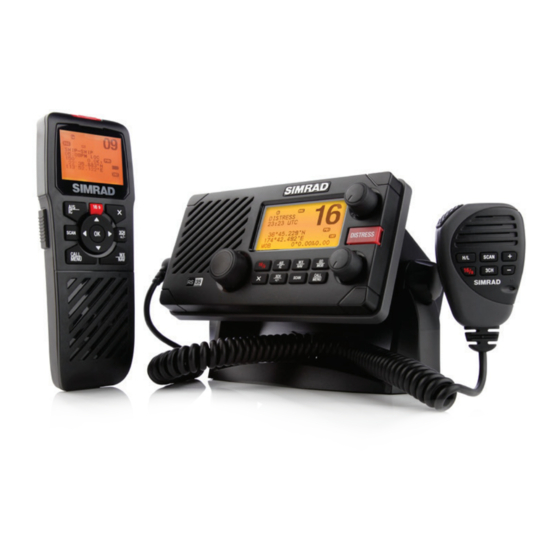 Simrad HS35 Handset Installation Instructions Manual