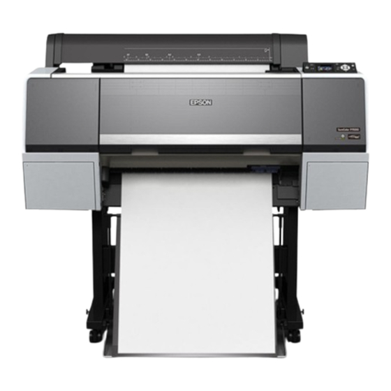 Epson SC-P9000 Series Setup Manual