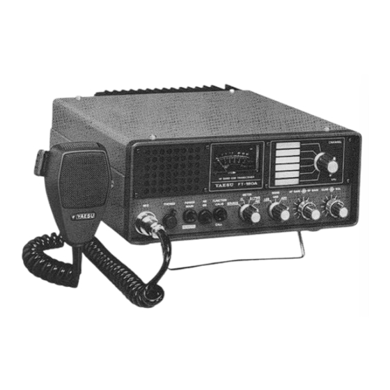 Yaesu FT-180A Instruction Manual