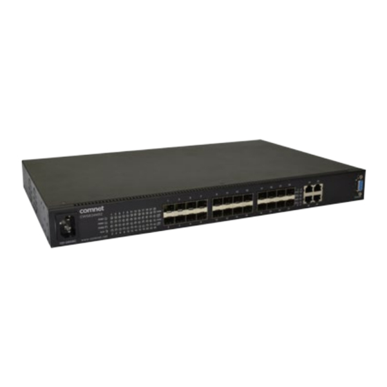 Comnet CWGE24MS2 Installation And Operation Manual