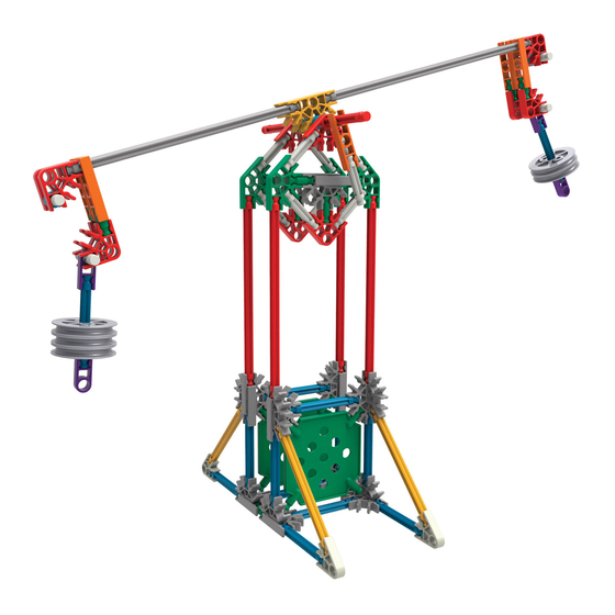 K'Nex STEM Explorations Levers and Pulleys Manuals