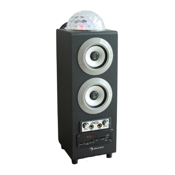 auna DiscoStar 10028848 Instruction Manual