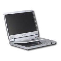 Toshiba P2000 - DVD Player - 8.9 Owner's Manual