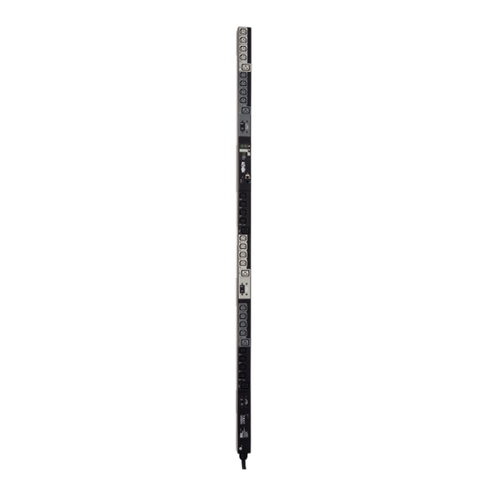 Tripp Lite PDU3VSR6L2120 Owner's Manual