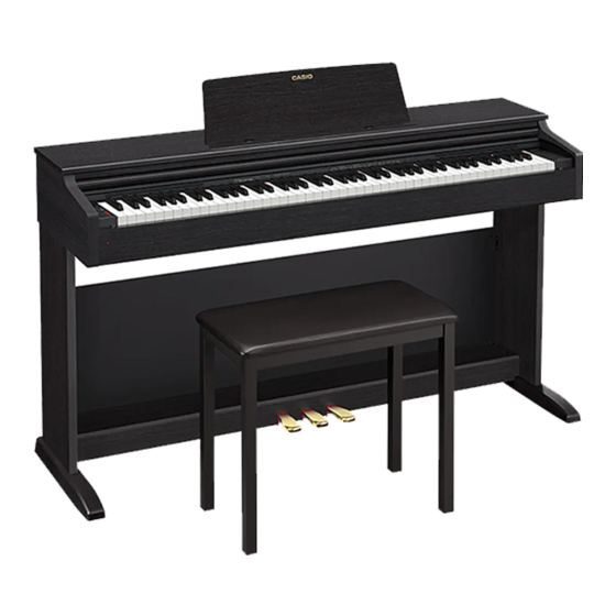 Casio Celviano AP-270 WH User Manual