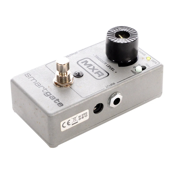 mxr 135 SMART GATE Manual