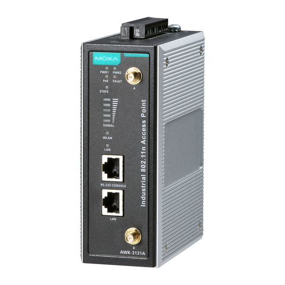 Moxa Technologies AirWorks AWK-3131A User Manual