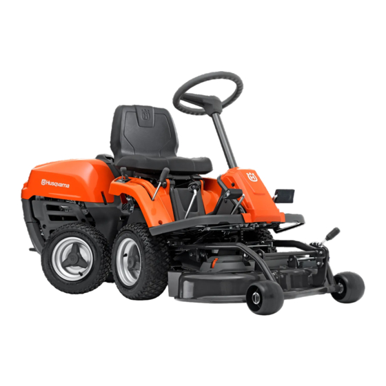 Husqvarna R 112C Operator's Manual