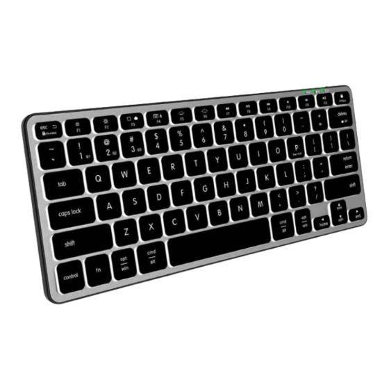 Macally BTBLMINIZKEY User Manual