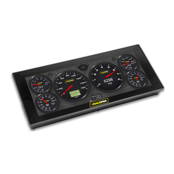 Racepak 250-DS-123 Quick Start Manual